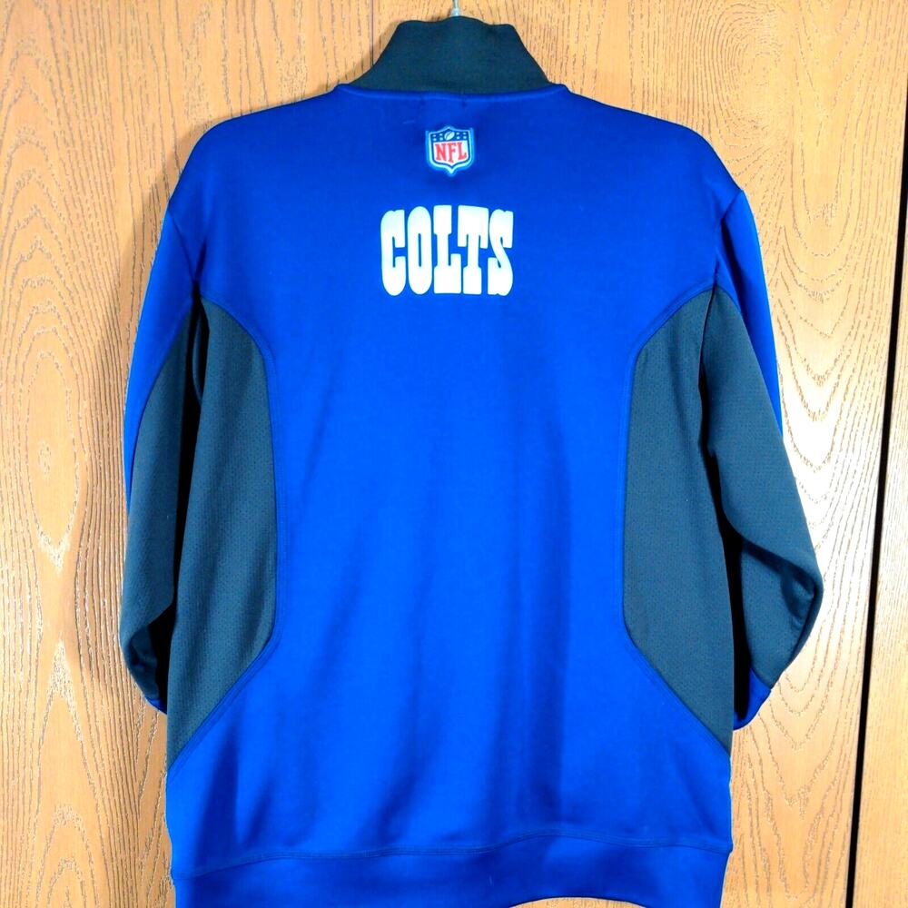 Indianapolis Colts Nike NFL‎ OnField Apparel Dri Fit Activewear Jacket Size M